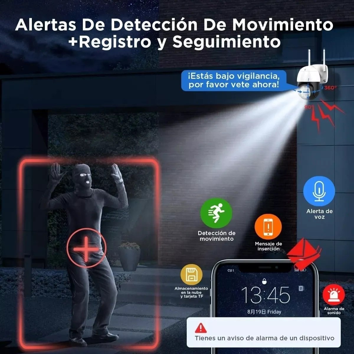 🎥 Cámara Robótica WiFi Full HD - Imagen 3