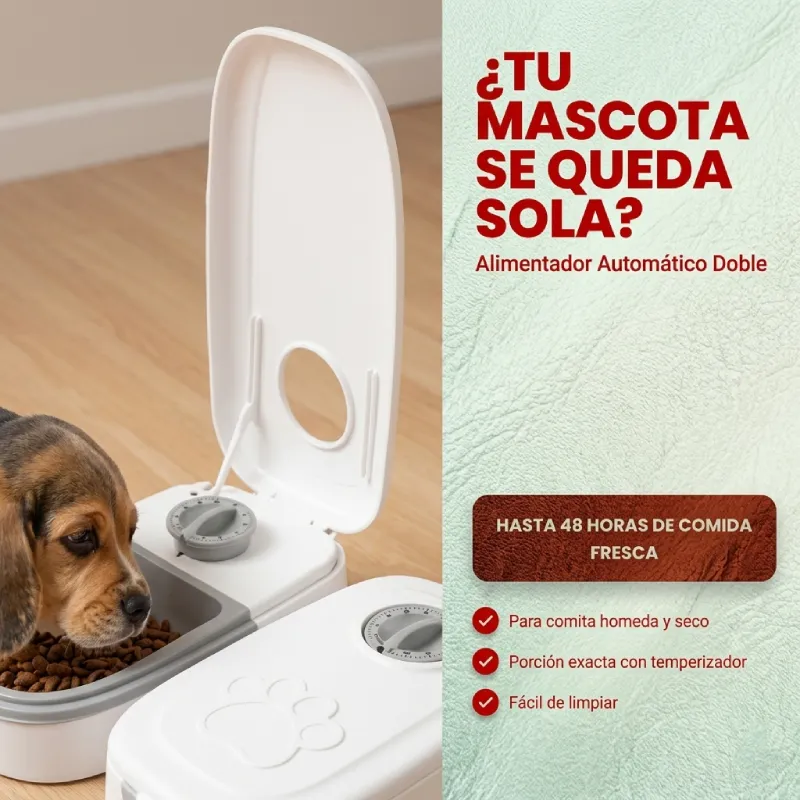 🐾 Dispensador Automático de Comida para Mascota - Imagen 2