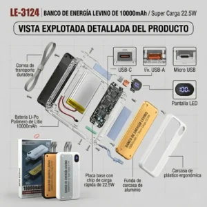 🔋 Power Bank 10.000 mAh